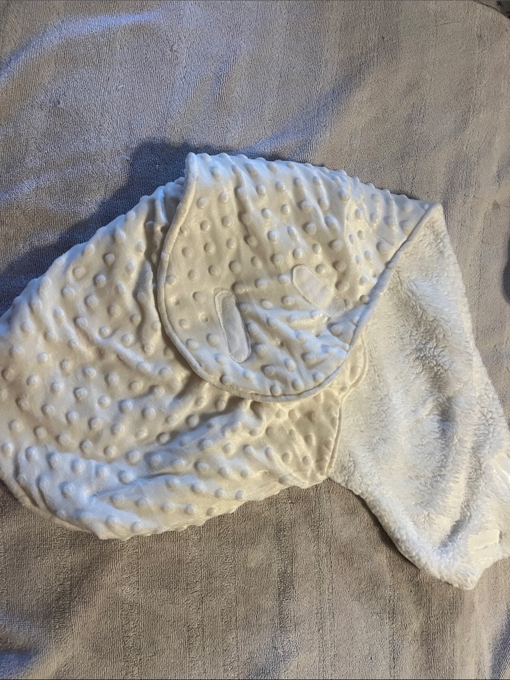 Kids Cream Soft swaddle blanket